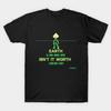 Asian Size Men Black Print T-shirt Steven Universe - Peridot Quote No-Cut Heat Transfer Print Cotton Tshirt