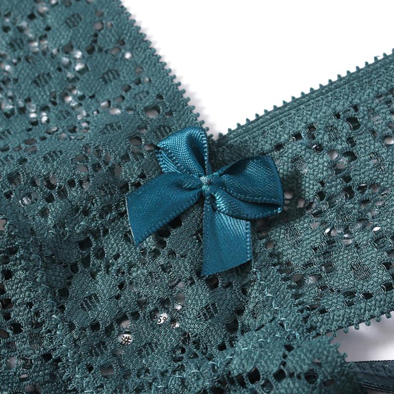 Frauen Sexy Spitze Höschen Low-taille Versuchung Dessous Damen Cross Strap G String Tanga Aushöhlen Feste Unterwäsche