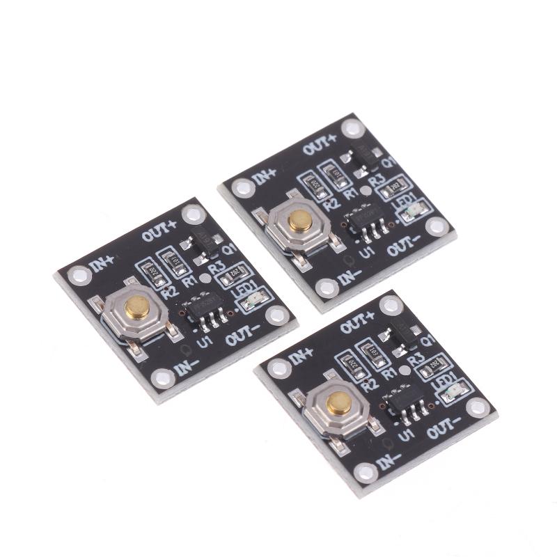 Single Bond Button Bistable Switch Board Module 2.2-5V Continuous Load 2A Low Power Micro One Key Switch 0.5Ua