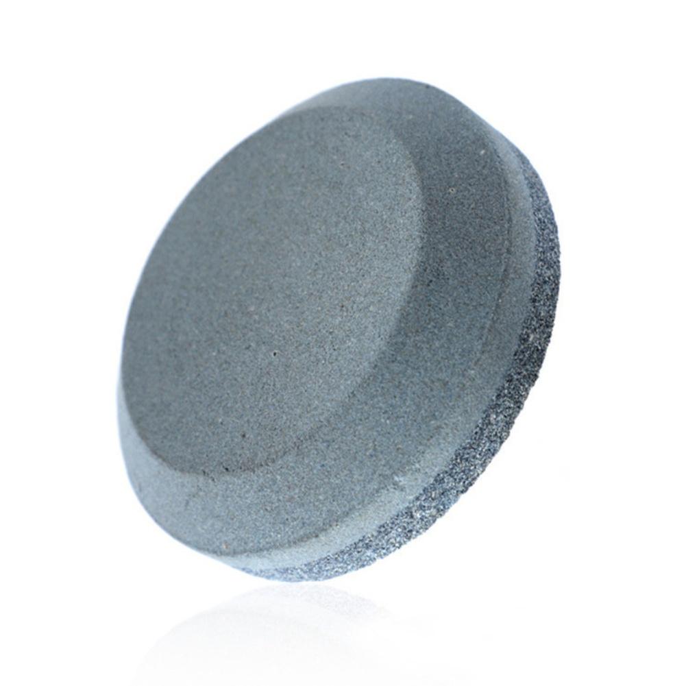 1pc Sharpening Stone Double-sided Sharpener Grit 120/180/240/400 Household Whetstone Round Sharpening Stone For Cutlery Tools