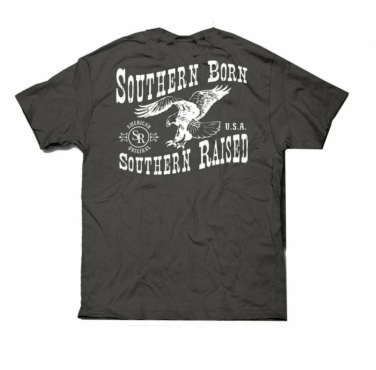 Southern Raised Eagle Short Sleeve Pocket T-Shirt XL