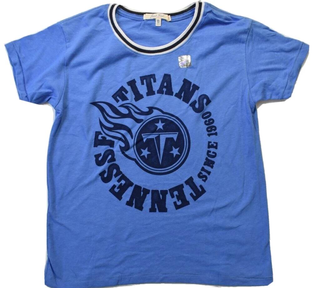 Junk Food Womens NFL Tennessee Titans Kick-Off Shirt New S 2XL