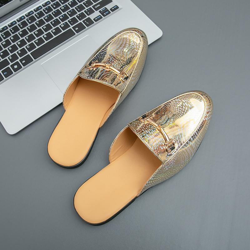 Fashion Official Website Hot Selling Men's Loafers Versatile Flat Business Shoes for Commuting Soft Soled High-end Men's Dress Shoes