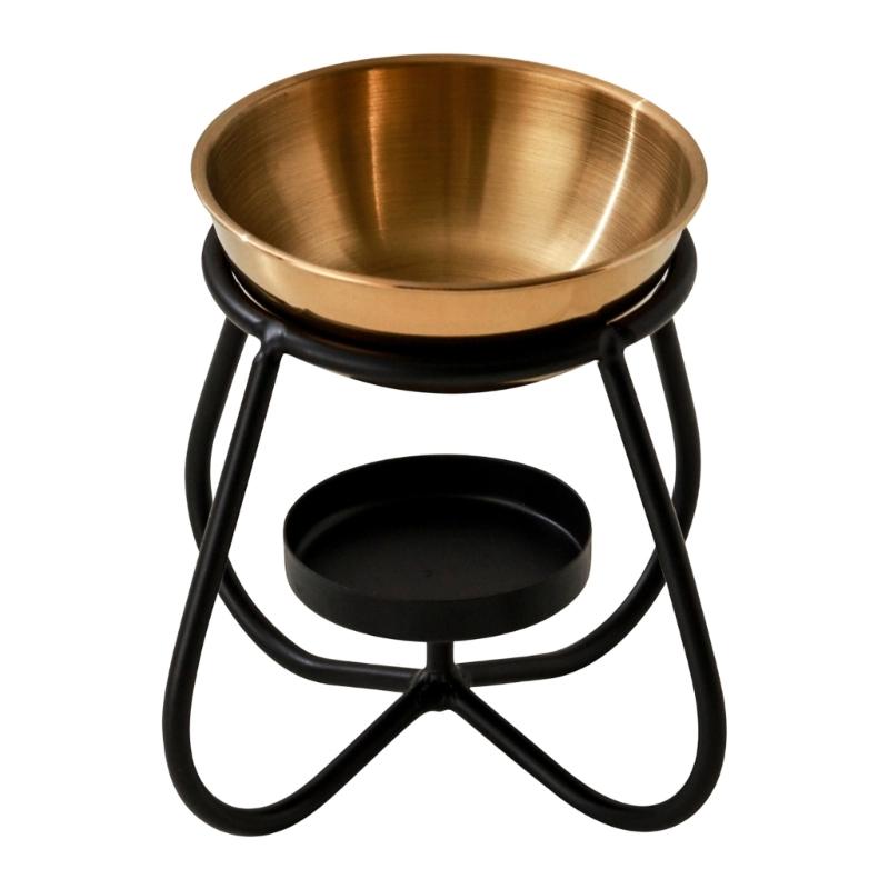 Waxes Melt Burners Essential Oil Burners,Metal Oil Burners Tealight Waxes Warmers Aromatherapys Holder Candle Scented Diffuser