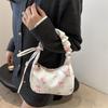 Stylish Black White Pink Blue Small Shoulder Bag For Women 2024 Trendy Japanese Aesthetic Design