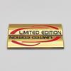 2x Gold Metal Limited Edition  Emblem 3D Sport Bagde Turbo Sticker Car Decal