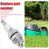 10Pc Spark Plug L7T for 33cc 43cc 47cc 49cc 2-Stroke Pocket Bike ATV Trimmer Blower Chainsaw Brushcutter Echo Wacker Kawasaki