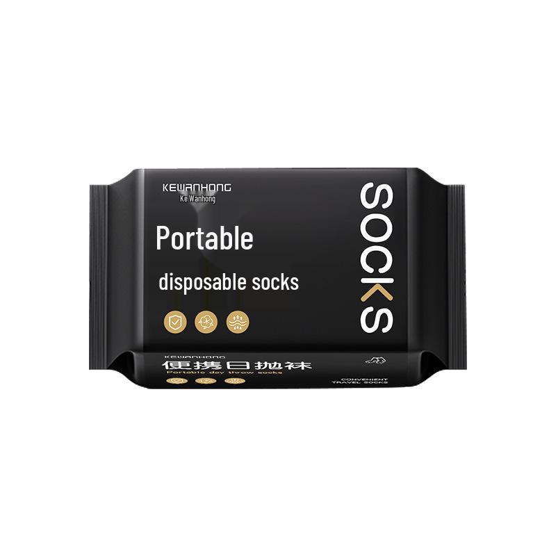 Men's Winter Thick Disposable Cotton Ankle Socks - Odor-Resistant & Wash-Free Travel Essentials
