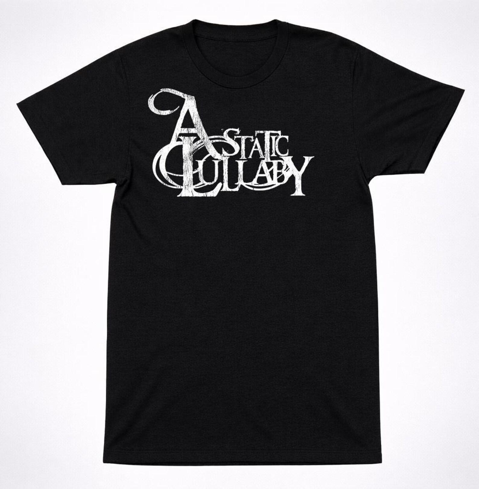 A Static Lullaby Screamo Band T-Shirt: Script Logo (Unisex Fit) S