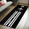 Airplane Runway Printed Carpet Traffic Road Runway Long Carpet Corridor Farmhouse Living Room Bedroom Decorative Floor Mat