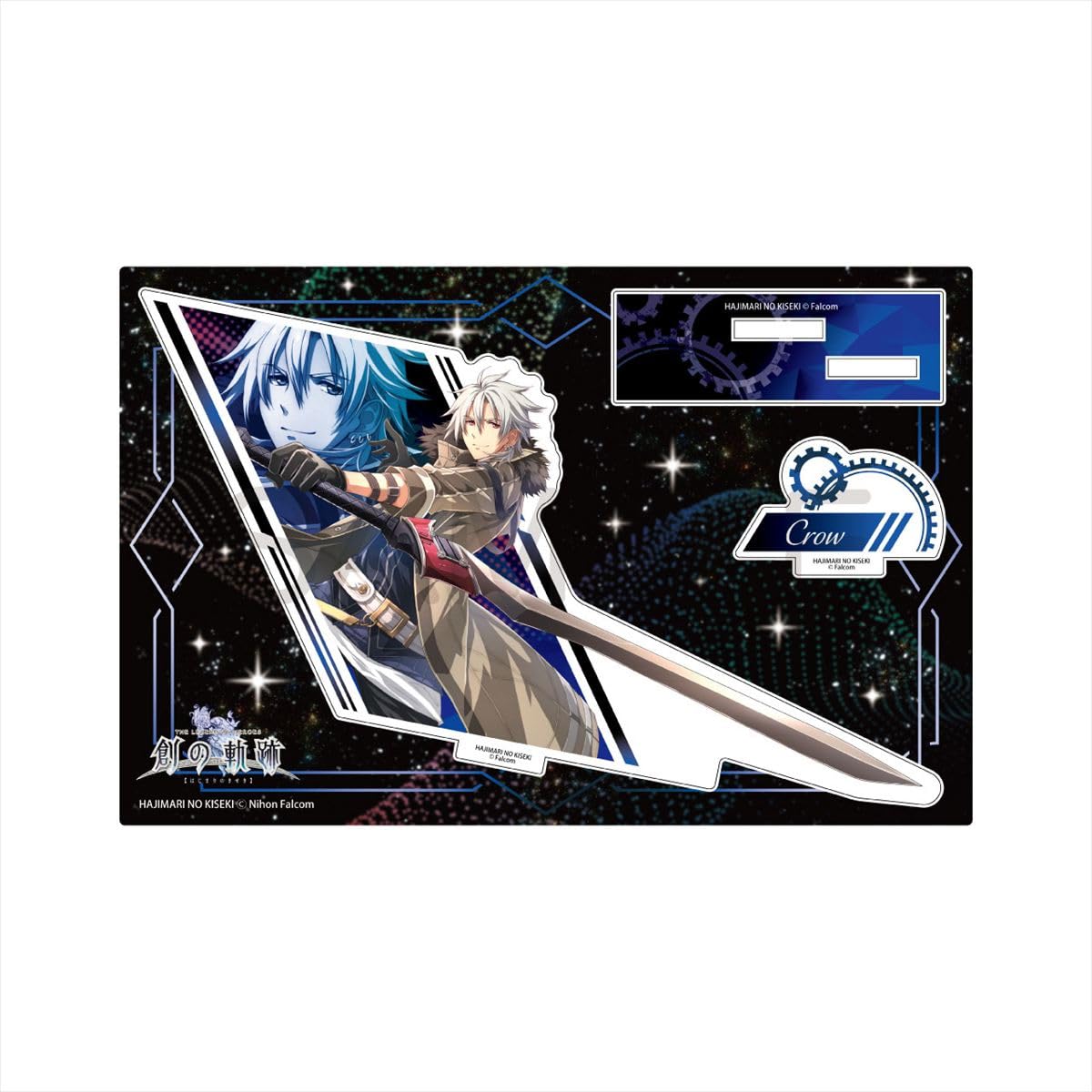 

Algernon Trails of Cold Steel Acrylic Figure H145 x Acrylic Products Cut-in Crow, Approx. D95mm,