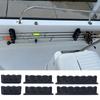 Portable Fishing Rod Rack Fishing Rod Storage Holder Wall Mount for Garage Carps Cabin Basement Holds 6/4/3 Fishing Rod
