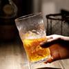 300ml 350ml Glacier Glass Cup Milk Juice Bubble Cup High-Value Large-Capacity Thickened Heat-Resistant Cup Simple Style Bar Tool