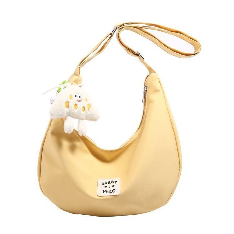 Stylish Nylon Crossbody Bag For Women 2024 With Soft Fabric Minimalist Design And Casual Chic Look