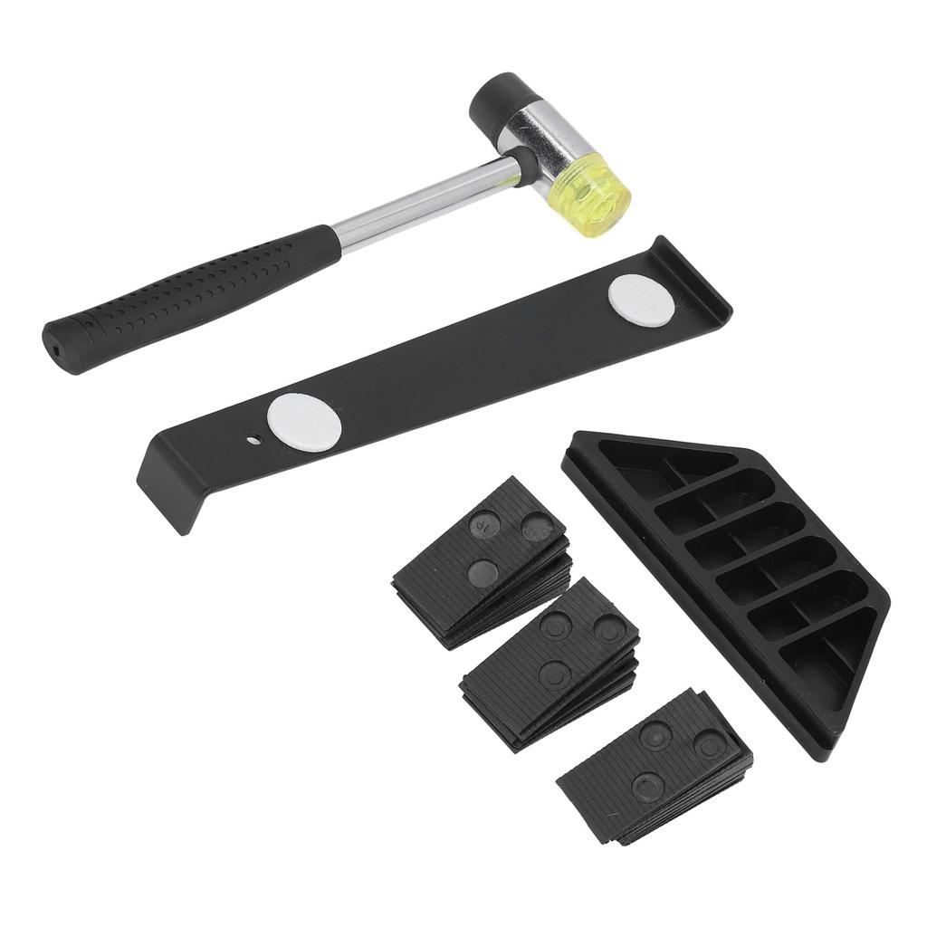 Kit de instalare laminată pentru podele din lemn DIY, instrument de montare a podelei din lemn cu distanțiere