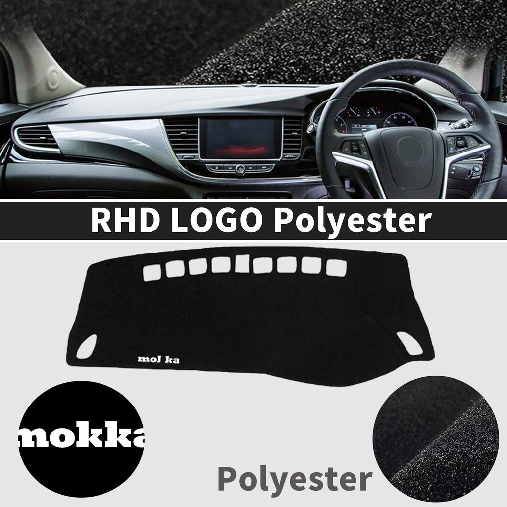 Fit for Opel Mokka Vauxhall Mokka X 2017-2019 Car Dashmat Dashboard Cover Pad DashMat Sunshade Protective Carpet Accessories