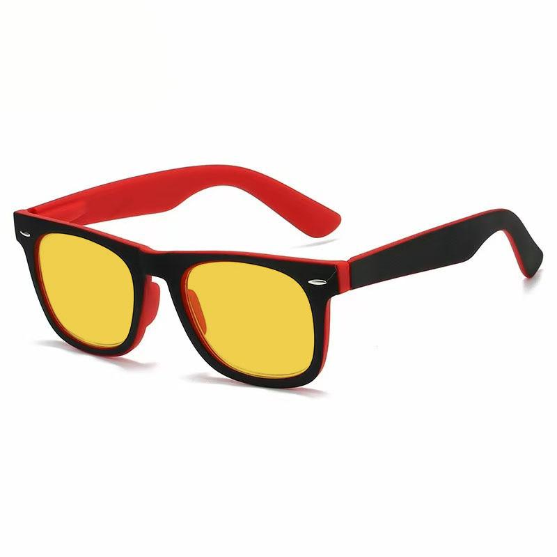Large Frame Anti-glare Protection Night Vision Myopia Glasses Special for Driving Comfortable Eyeglasses Gentleman 0 To -4.0