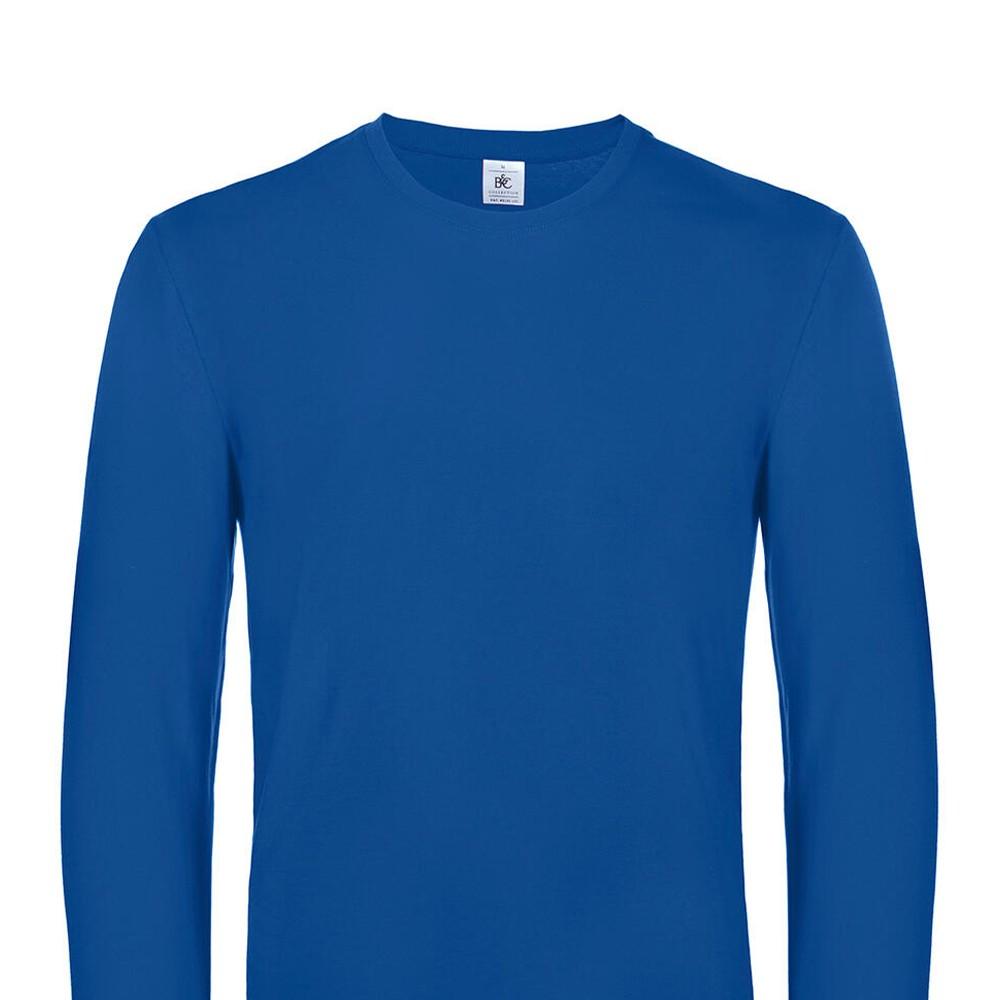 B&C Mens #E190 Long-Sleeved T-Shirt