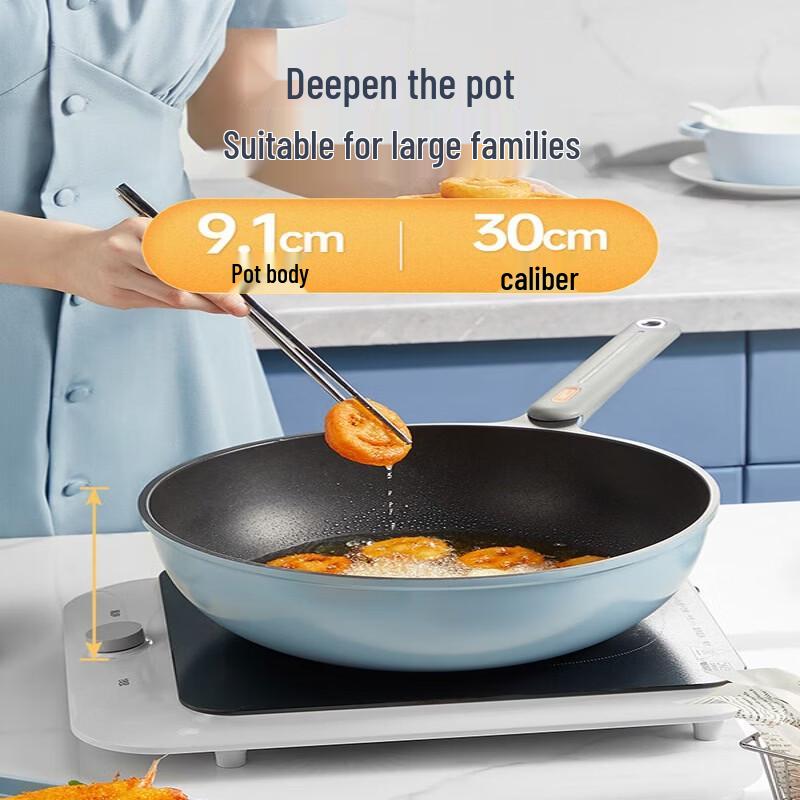 COOKER KING Ultra-Light Non-Stick Wok