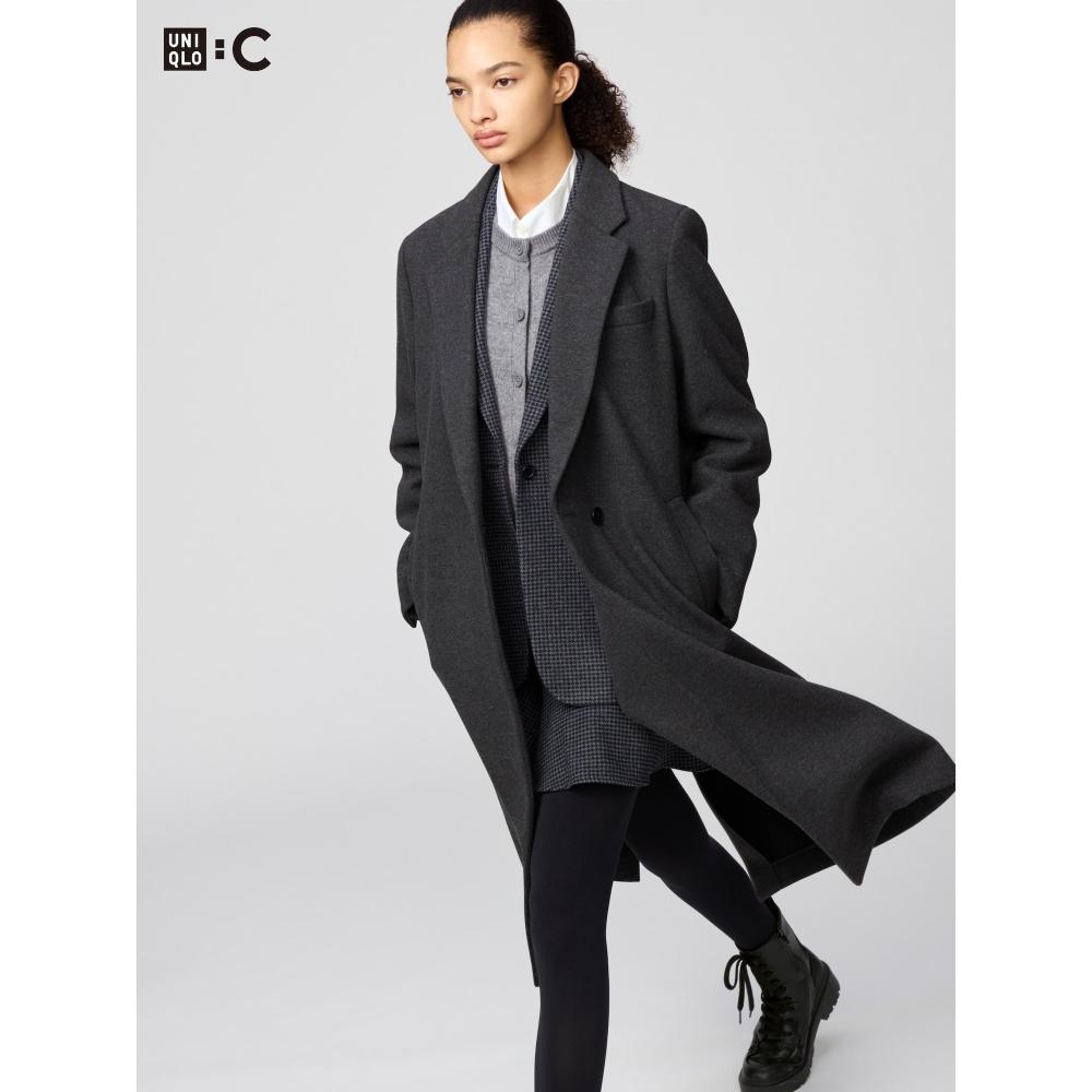 Uniqlo Long Coat Model