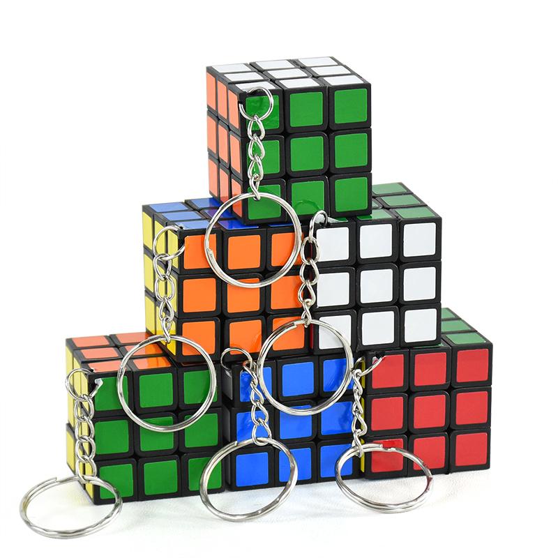 10pcs Mini Magic Cube Kids Birthday Party Gifts Supplies Children Educational Toys Goodie Bag Pinata Fillers Prize 3x3cm