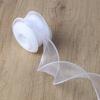 10yards Organza Ribbon Wavy Edge Fishtail Ribbon For DIY Bows Flower Bouquet Gifts Packaging Wedding Party Decor Craft Supplies