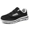 Chaussures d'hiver chaudes pour personnes âgées avec large boîte à orteils Chaussures diabétiques pour pieds larges Orthopédie Pieds gonflés Oignon Douleur au pied Soulagement