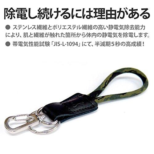 ELEBLO Static Electricity Suppression Key Chain Blue EB-05