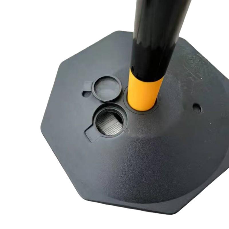 Inflatable Plastic Warning Post - Movable, Anti-Collision, Detachable PE Barrier