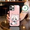 F-FuwaMoco-CO Phone Case For iPhone17,16,15,14,13,12,11 Plus,Pro Max Magnetic For Magsafe Wireless Charging