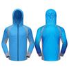 Men's Breathable Sun Protection Fishing Apparel - Thin, Sweat-Wicking, Mesh Design for Summer.