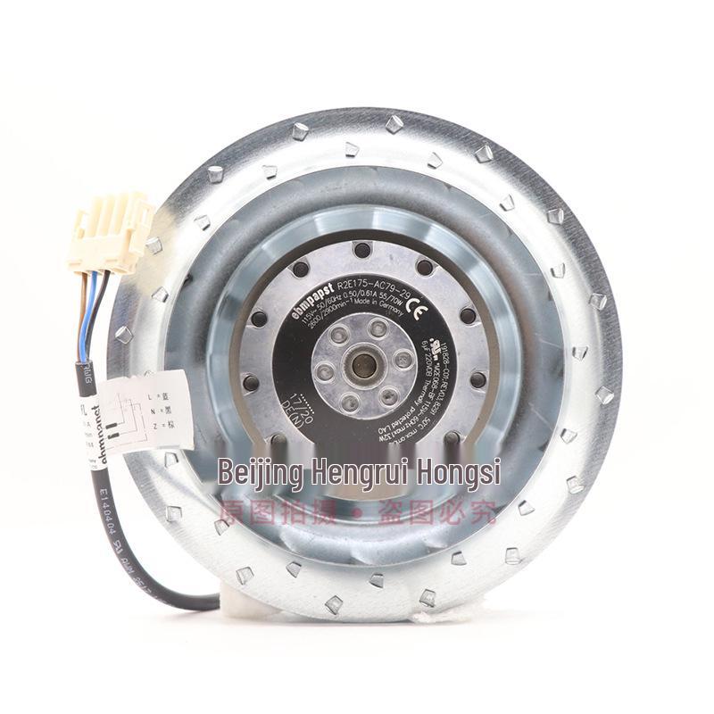 115V 55/70W ebmpapst R2E175-AC79-29 Centrifugal Cooling Fan