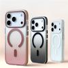 Gradient Color Matte Shockproof for Magsafe Case For iPhone 17 Air 16Pro 17Pro Max Wireless Charge Magnetic Hard Back Cover