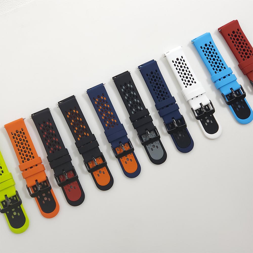 22 Replacement Wristband Strap For Amazfit GTR 3 Pro Limited Edition/Stratos 3/GTR 2e 47MM Silicone Band Watchband Bracelet Belt