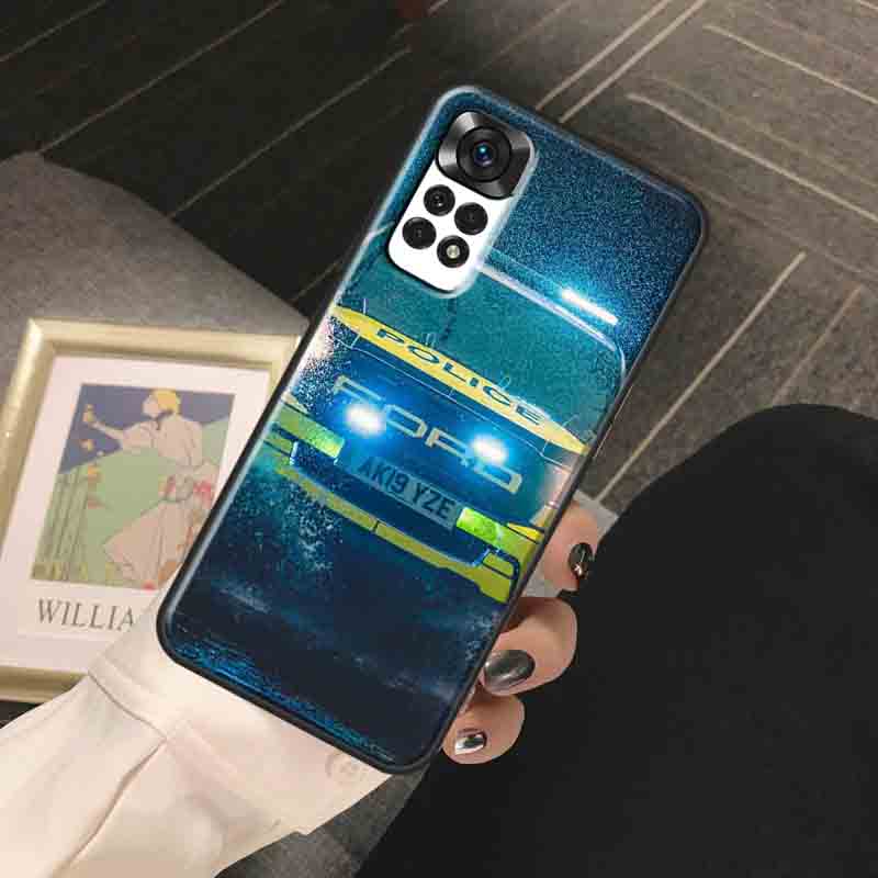 Police Funda For Xiaomi Redmi Note 14 9 10 11 12 13 Pro 9S 10S 11S 12S Redmi 13C 10C 12C 14C Case