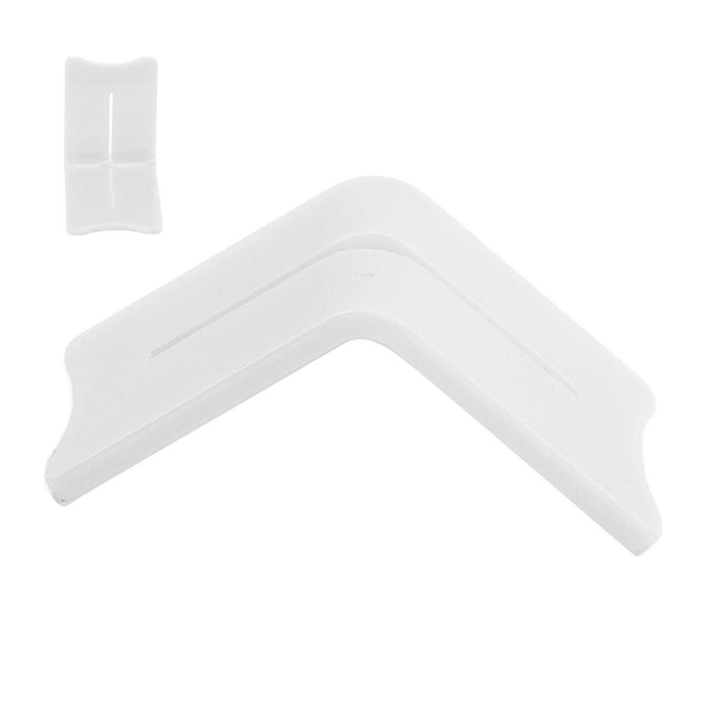 Photo Holder Acrylic V Shaped Desktop Picture Standing Holder for Fujifilm Photos White