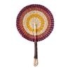 Vintage Seagrass Woven Fan Bohemian Summer Cooling Fan Decorative Handheld Fans  Home Decoration