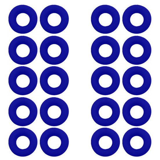 10 Pair Round Sports Anti-slip Soft Silicone Comfort Glasses Retainers Ear Hook