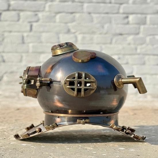 Handmade US Navy Diving Helmet:45.72 Cm Nautical Decor