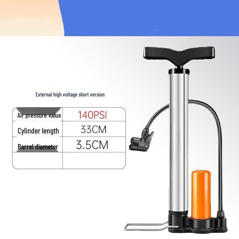 LISM High-Pressure Air Pump with Gauge