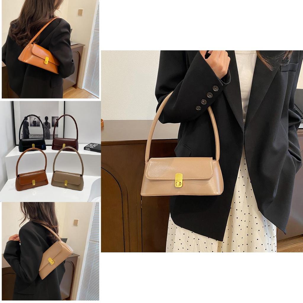 Stylish 2024 French Chic Mini Square Shoulder Bag For Women With Retro Vibes