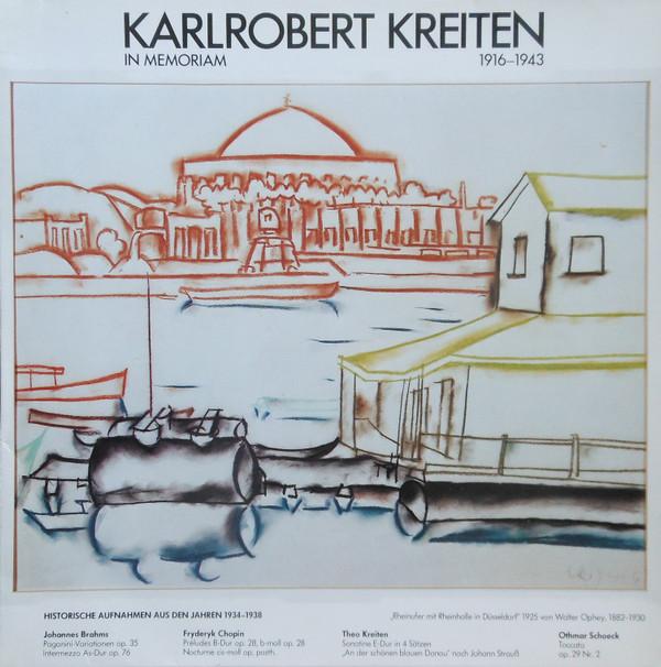 

LP Record KARLROBERT KREITEN Karlrobert Kreiten In Memoriam 1916 ATH259 THOROFON 1984 Germany Classical Used