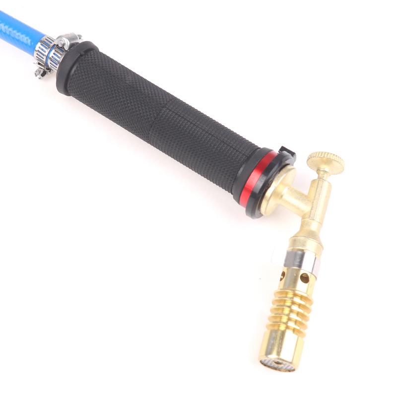 2.5M Flame Welding Torch Copper Aluminum Soldering Tool Liquefied Propane Gas Torch For Metal Melting Home Repair