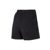 Nike Embroidered Logo Breathable Sportswear Knit Shorts Women Bottoms Black DM6729-010