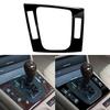 1pcs Black ABS RHD Car Gear Shift Panel Frame Cover Trim For BMW 3 Series E46 1998-2005 Direct Replacement Car Accessories