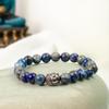 Astrotalk Lapis Lazuli Bracelet | Enhances Wisdom, Intuition & Mental Clarity | Certified  Crystal Astrology Brac
