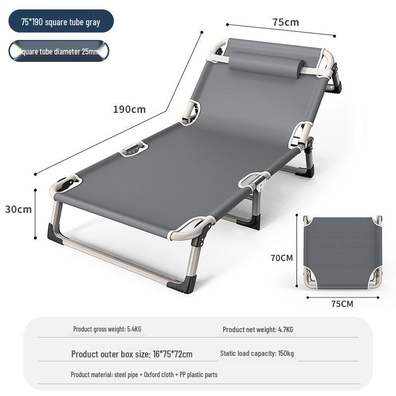 Portable Multifunctional Foldable Nap Bed for Office, Home, and Camping