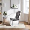 Plastic Dining Chair Covers Waterproof Pvc Seat Chair Protector Short/Medium/Long Seat Dustproof Cover For Home Kitchen Bedroom