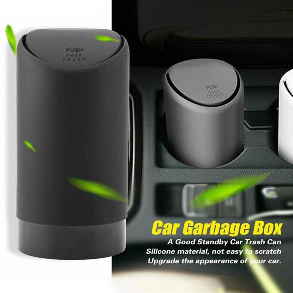 Buy Car Trash Can Auto Car Garbage Can Silicone Garbage Holder Car Dust