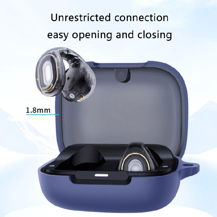 Earphone Silicone Case Scratch-resistant Protective Cover Fall Proof Protections Sleeve for C40i Earbuds